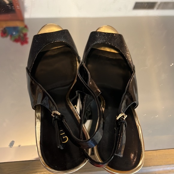 Guess Platform Sling-backs Size 9.5 - Picture 5 of 6